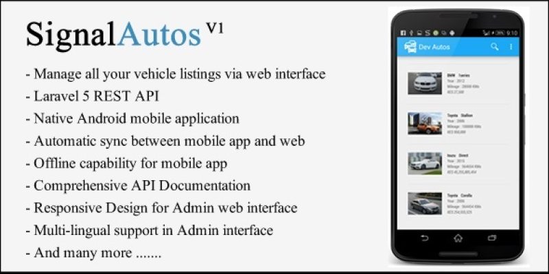 Signal Autos – Car Dealership App