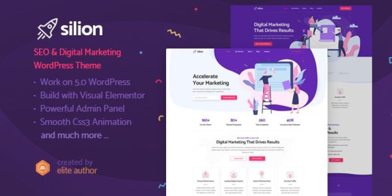 Silion – Digital Marketing WordPress Theme