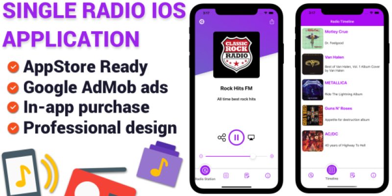 Single Station Radio – iOS Application