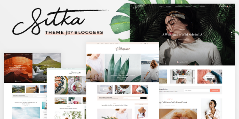 Sitka – Modern WordPress Blog Theme