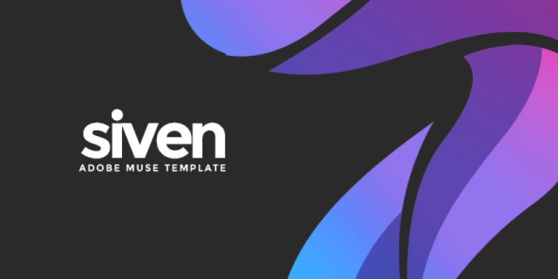 Siven – Adobe Muse Template