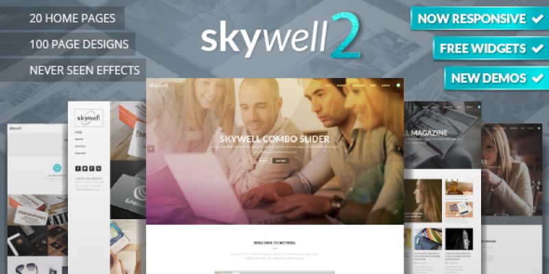 Skywell – MultiPurpose Adobe Muse Template