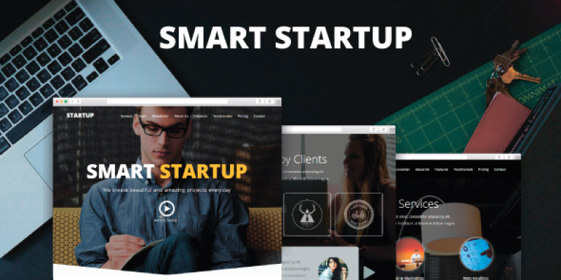 Smart Startup – Creative Muse Template
