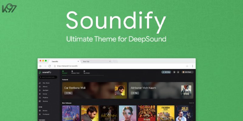 Soundify – The Ultimate DeepSound Theme