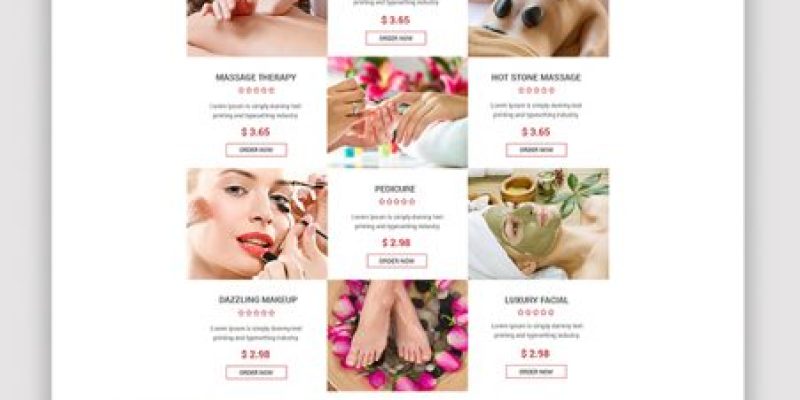 Spa Care – Spa, Salon, Beauty PSD Template