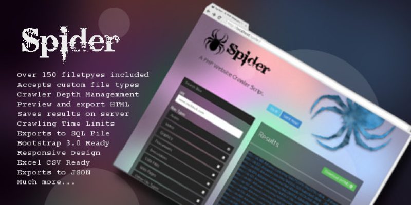 Spider – PHP Website Crawler