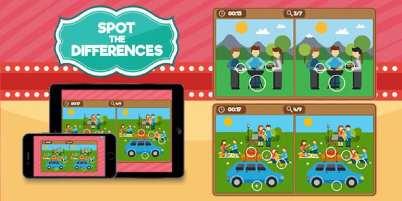 Spot the Differences – HTML5 Game