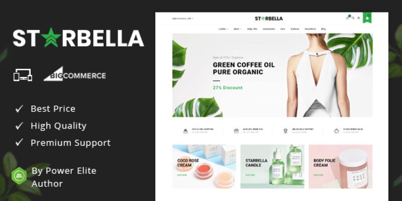 StarBella – Multipurpose Stencil BigCommerce Theme
