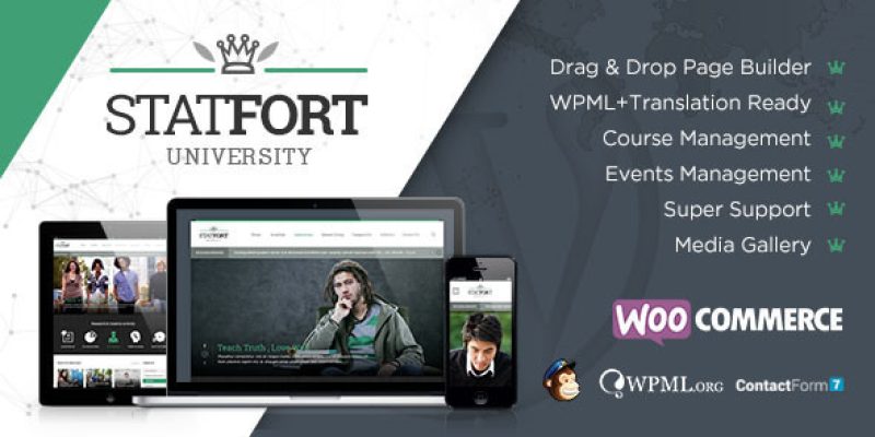 Statfort – Educational WordPress Theme