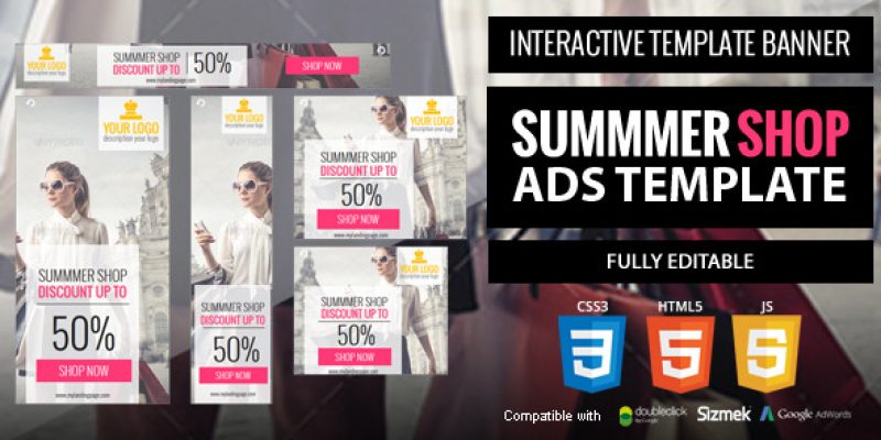 Summer-shop Ads Template