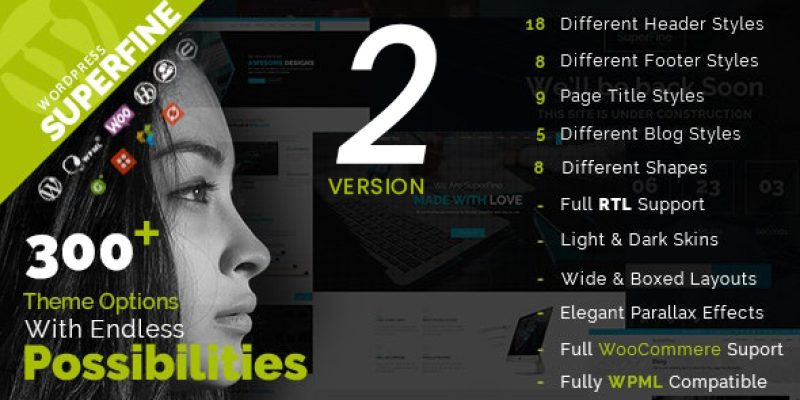 SuperFine – Multipurpose WordPress Theme