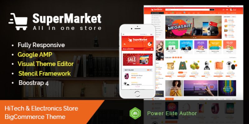SuperMarket – Multipurpose Creative  BigCommerce Theme