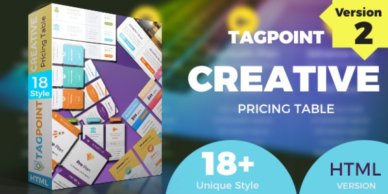 TAGPOINT – Creative Responsive Pricing Table
