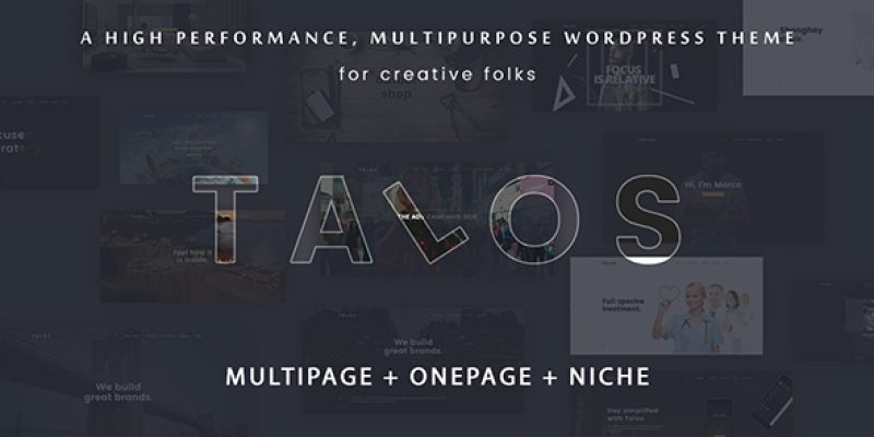 Talos – Creative Multipurpose WordPress Theme