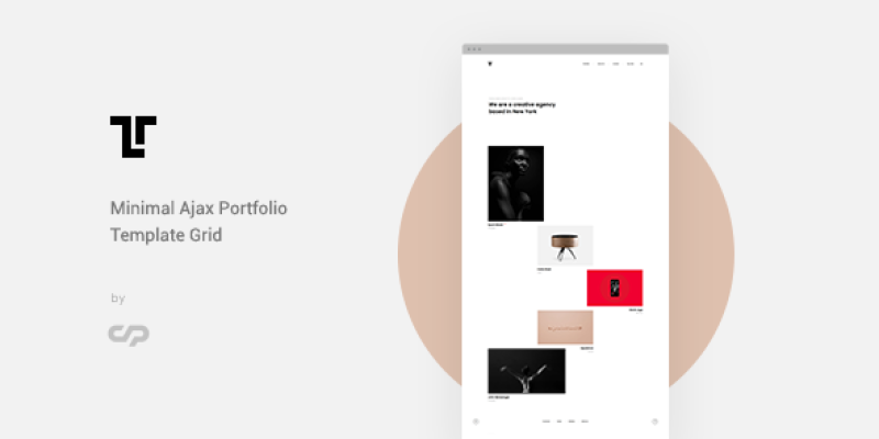 Tetris – Minimal Ajax Portfolio Template Grid