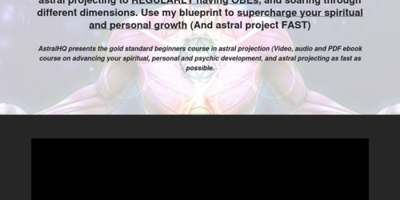 The Best Astral Projection Course: Online OBE Training (PDF Ebook)