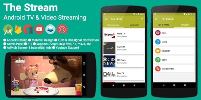 The Stream – TV & Video Streaming App