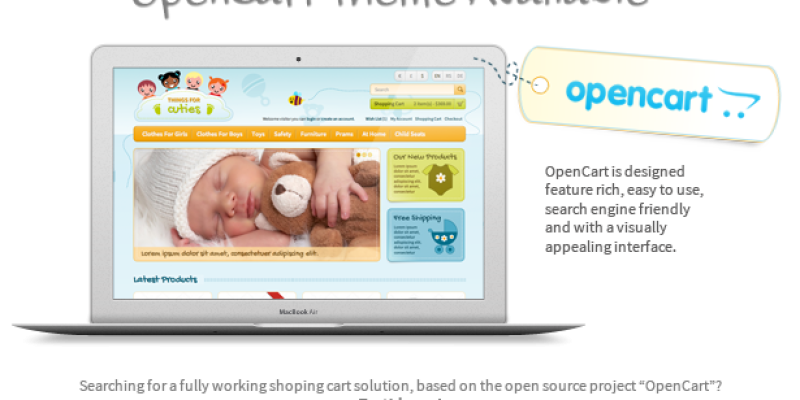 Things for Cuties – Baby Kids Newsletter Template