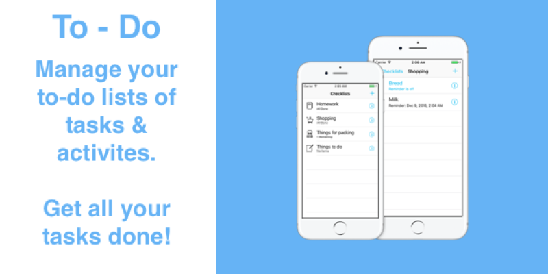 To-Do – iOS App with AdMob