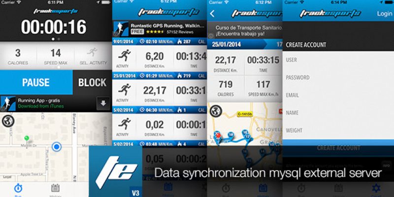 Track Sports Pro V3. Full App