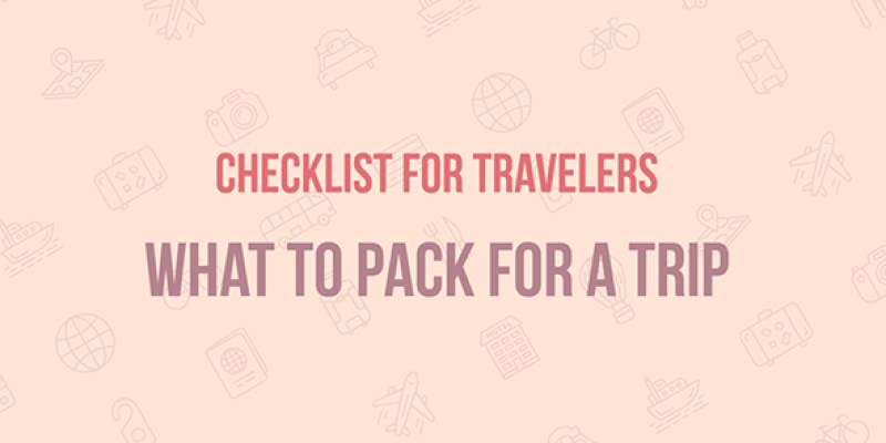 Travel Checklist — JavaScript Template (plugin) for Travel websites