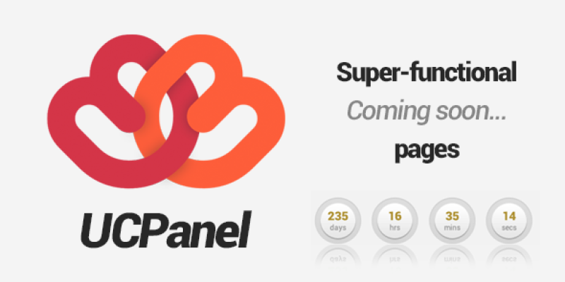 UCPanel – Super-functional Coming Soon pages – CMS