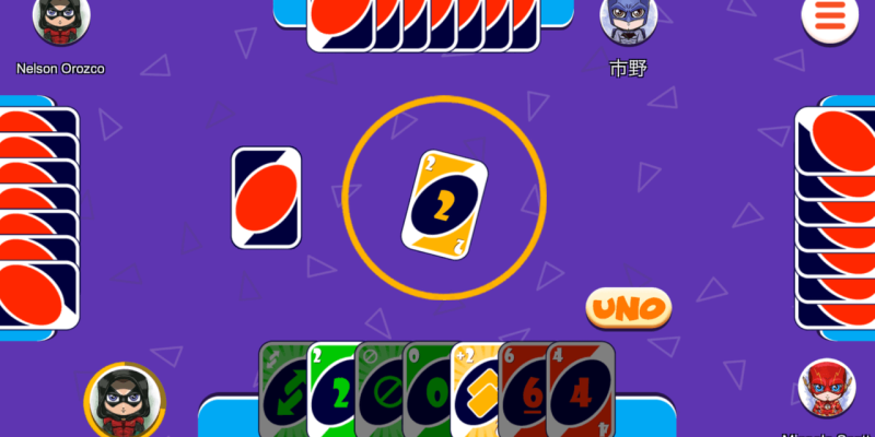 UNO Card Game made with Unity (Android, iOS)