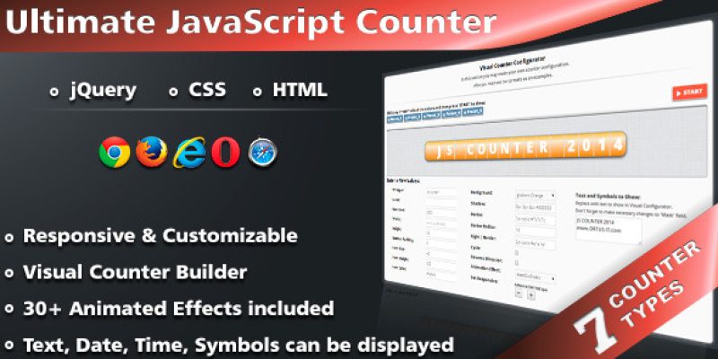 Ultimate JavaScript Counter