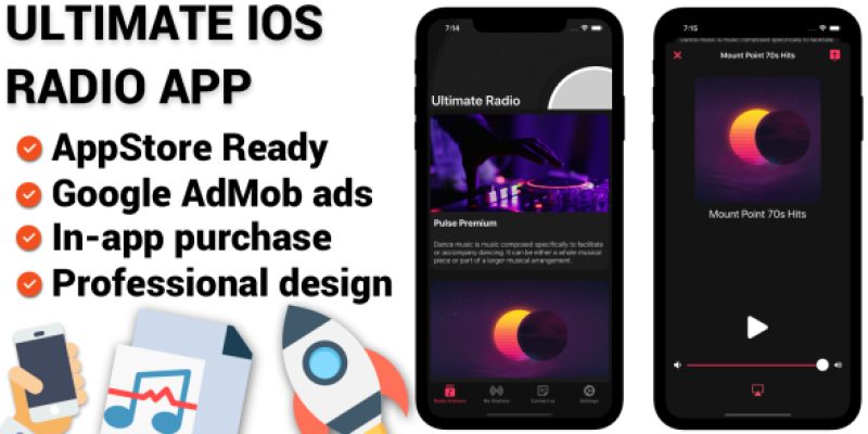 Ultimate Radio – iOS Full Application