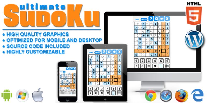 Ultimate Sudoku – HTML5 Game