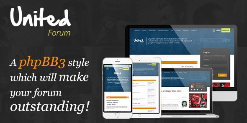 UnitedForum – phpBB3 Forum Style