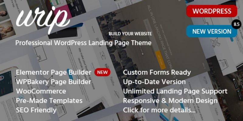 Urip – Elementor Marketing Landing Page Theme