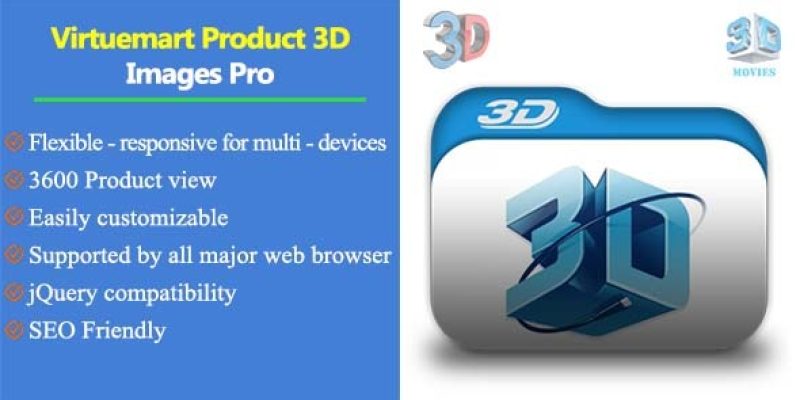 Virtuemart Product 3D Images Pro
