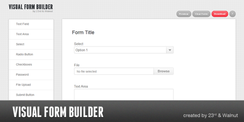 Visual Form Builder – lovely Forms In Seconds