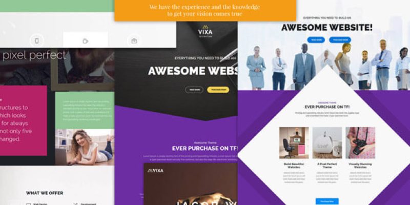 Vixa – Responsive Multi-Purpose Drupal 8.8 Theme