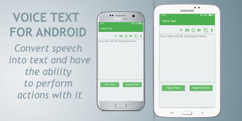 Voice Text – Android Studio (Java) + AdMob