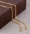 22K Gold Plated Neck Chain for men 20 Inch long , 8mm thick textured Link Chain