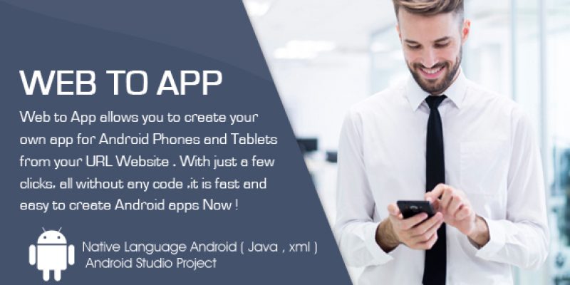 Web to App for Android with Admob