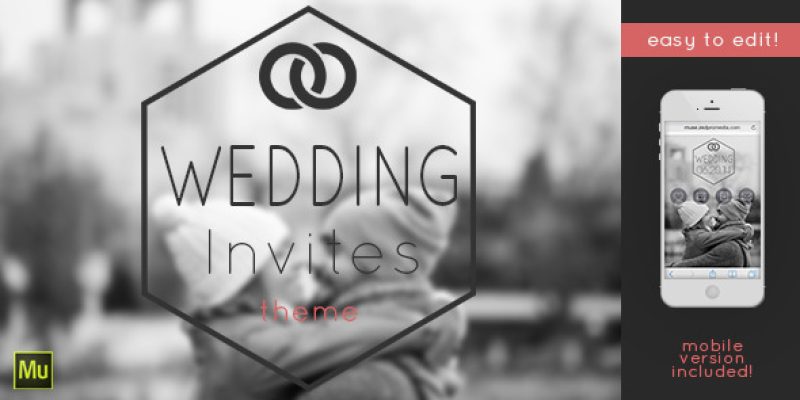 Wedding Invites – Muse Template