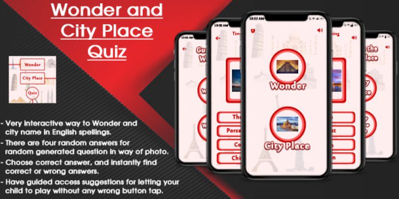 Wonder and City Place Quiz IOS (SWIFT)