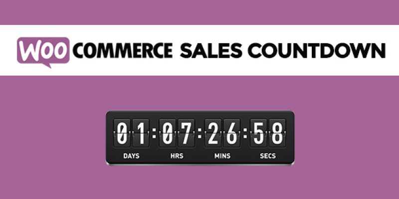 WooCommerce Sales Countdown