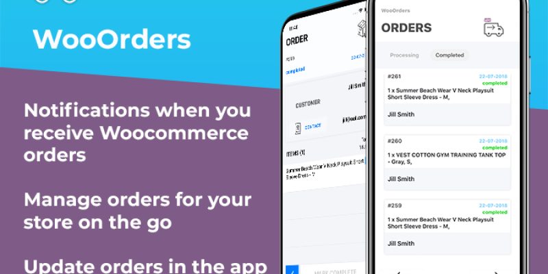 WooOrders – Woocommerce Order Manager For Mobile Written in Swift 4 Xcode IOS