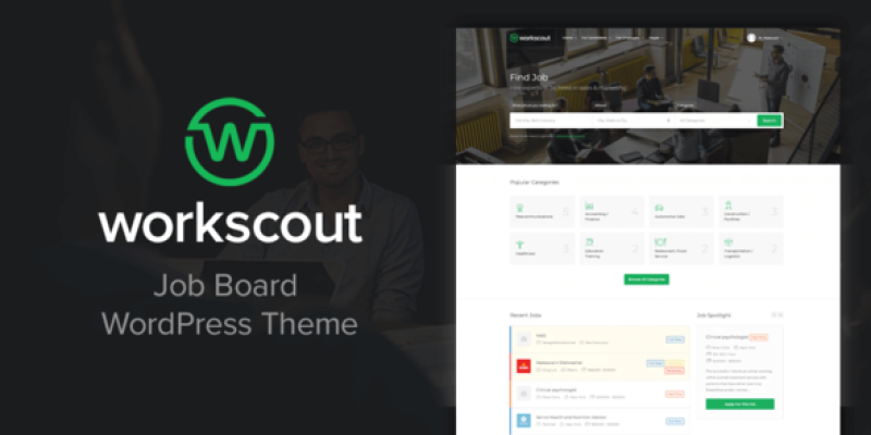 WorkScout – Job Board WordPress Theme