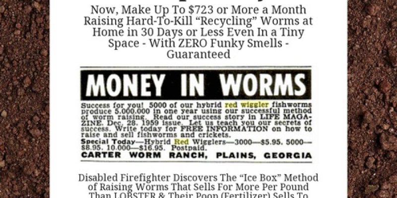 Worm Farming For Profit