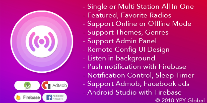 XRadio – Best Radio Template For Android