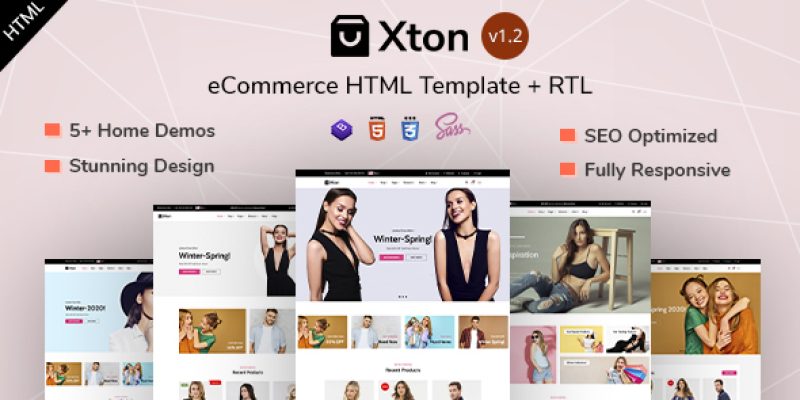 Xton – eCommerce HTML Template