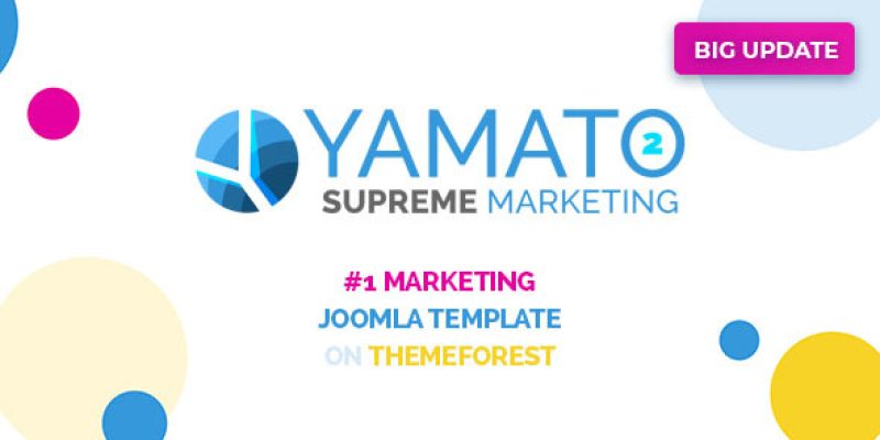 Yamato – Premium Responsive Marketing Joomla Template