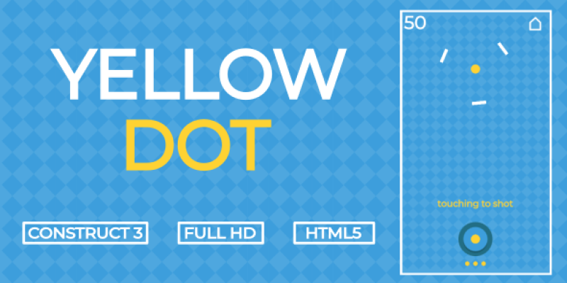 Yellow Dot – HTML5 Game (Construct3)