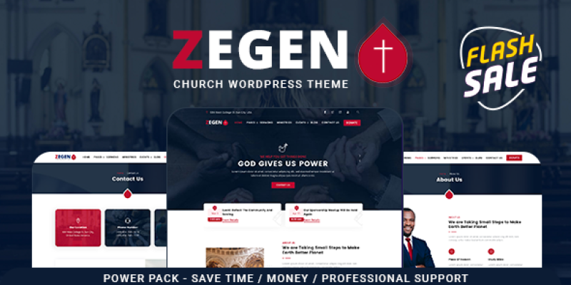 Zegen – Church WordPress Theme