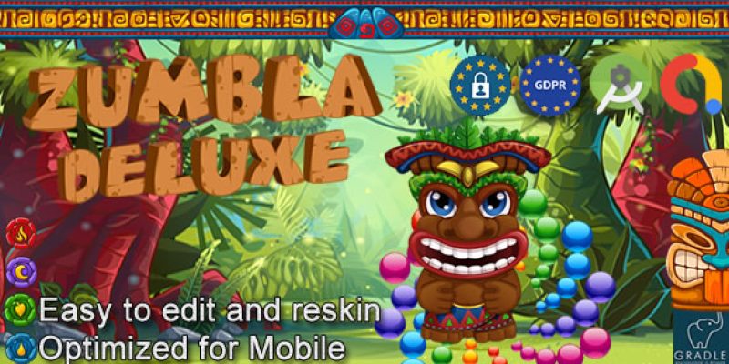 Zumbla Deluxe (Admob + GDPR + Android Studio)